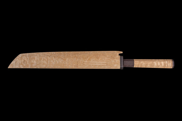 Gesshin Uraku Yoshikazu Ikeda 300mm White #2 Honyaki Sakimaru Takobiki