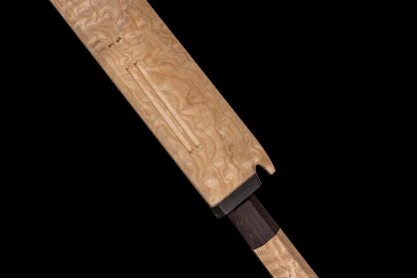 Gesshin Uraku Yoshikazu Ikeda 300mm White #2 Honyaki Sakimaru Takobiki