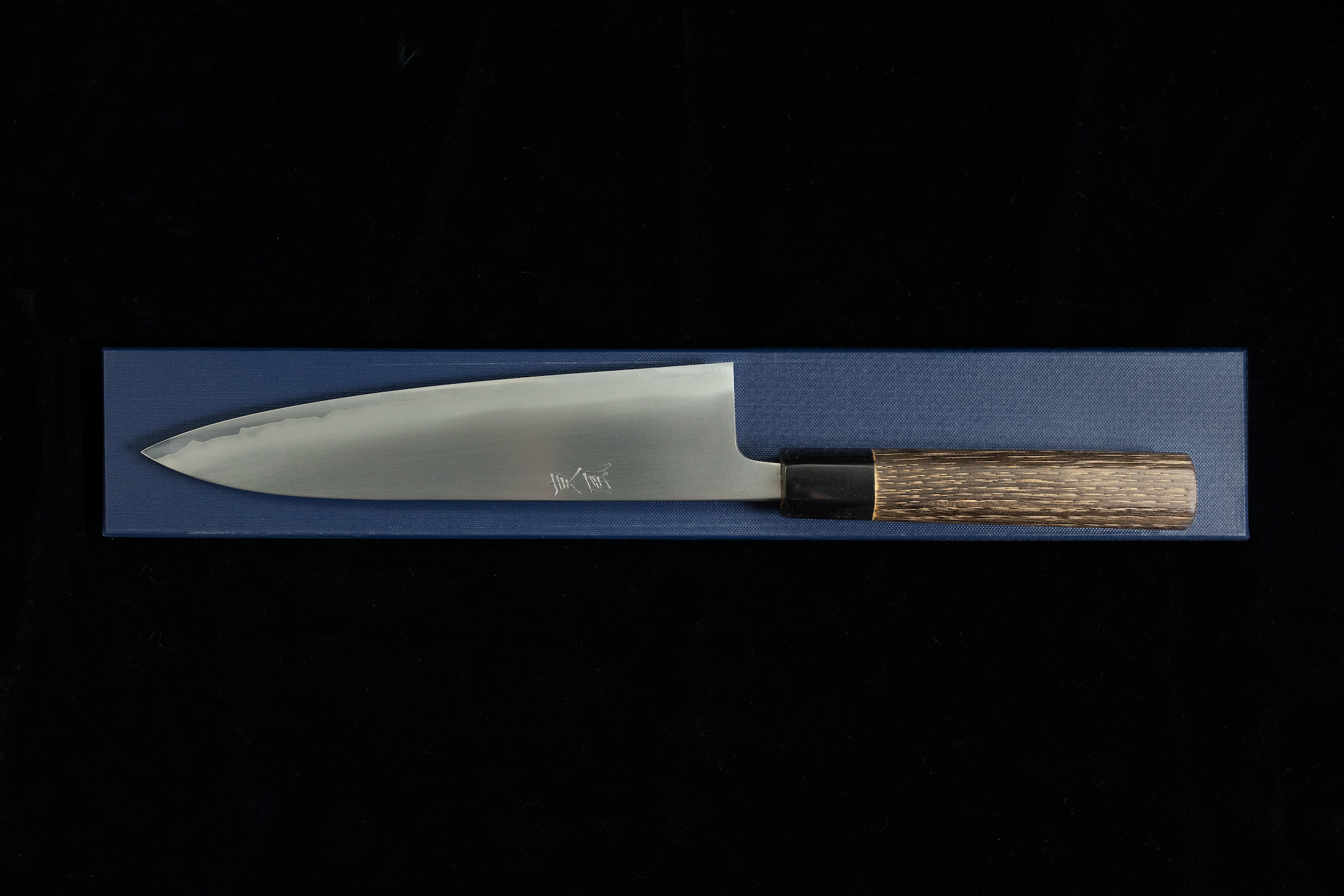 Kochi 210mm Migaki Stainless Clad Carbon Wa-Gyuto