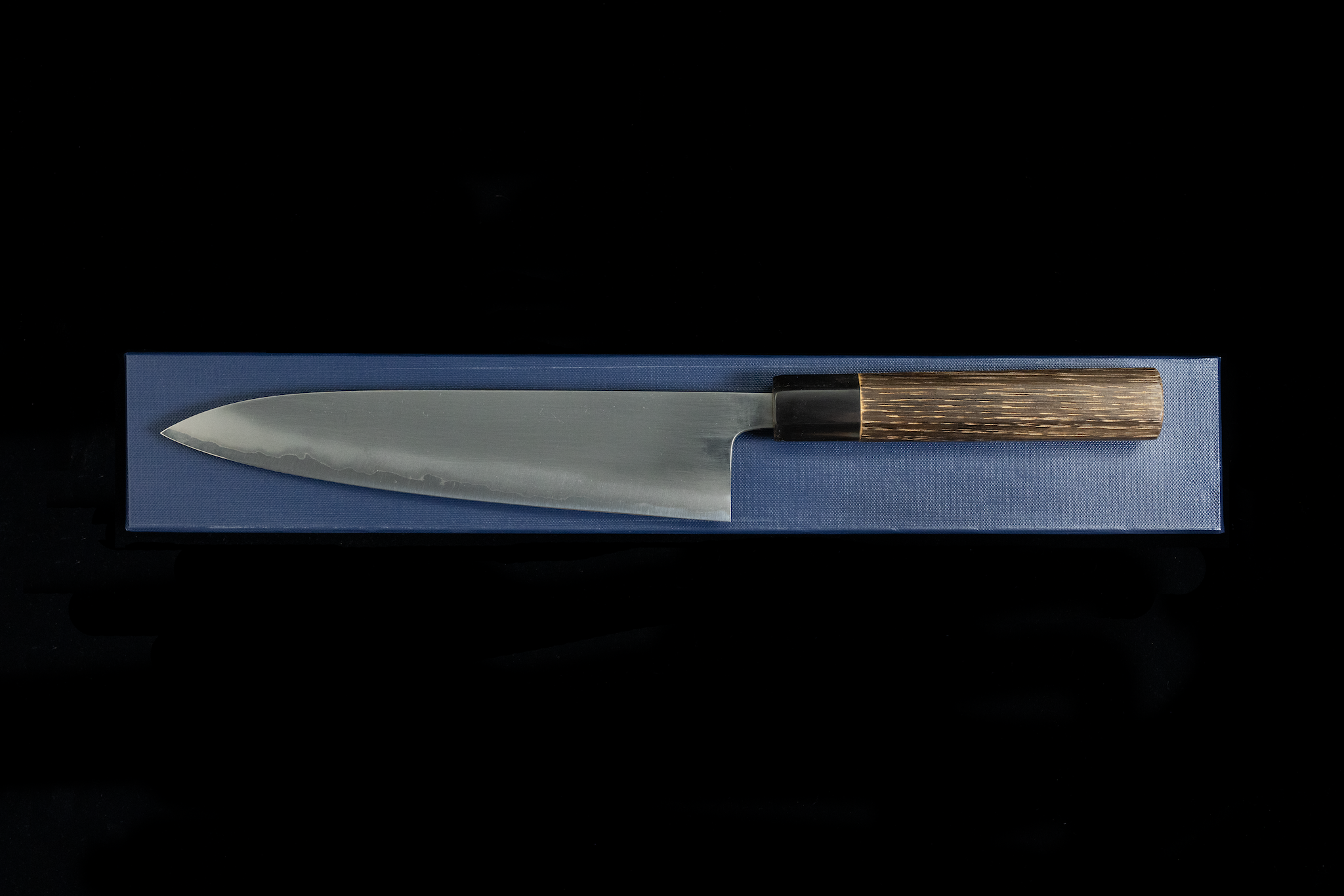Kochi 210mm Migaki Stainless Clad Carbon Wa-Gyuto