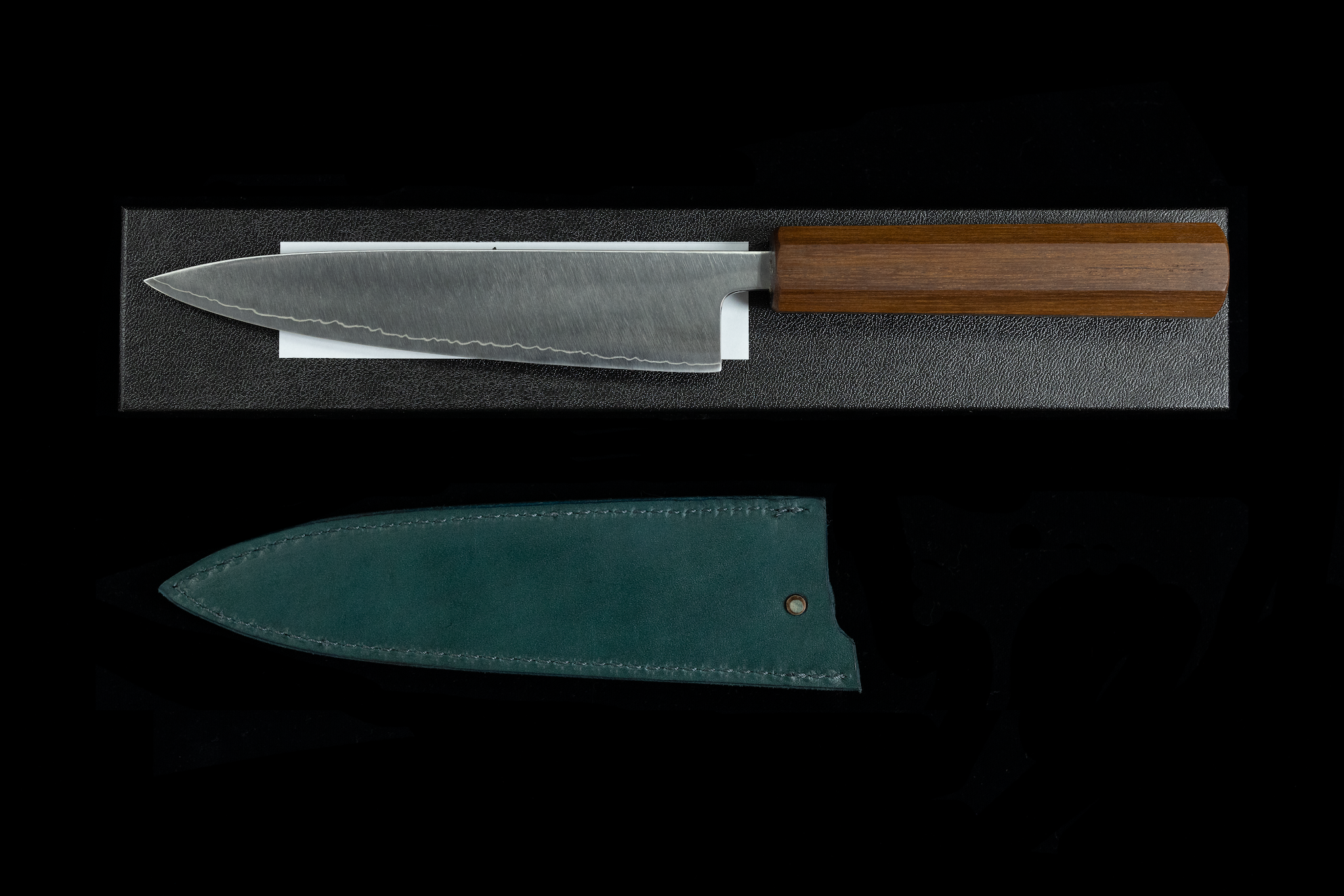 Jun 150mm Stainless Wa-Petty with Borneo Ironwood Handle