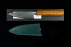 Jun 115mm Stainless Wa-Petty with Borneo Ironwood Handle