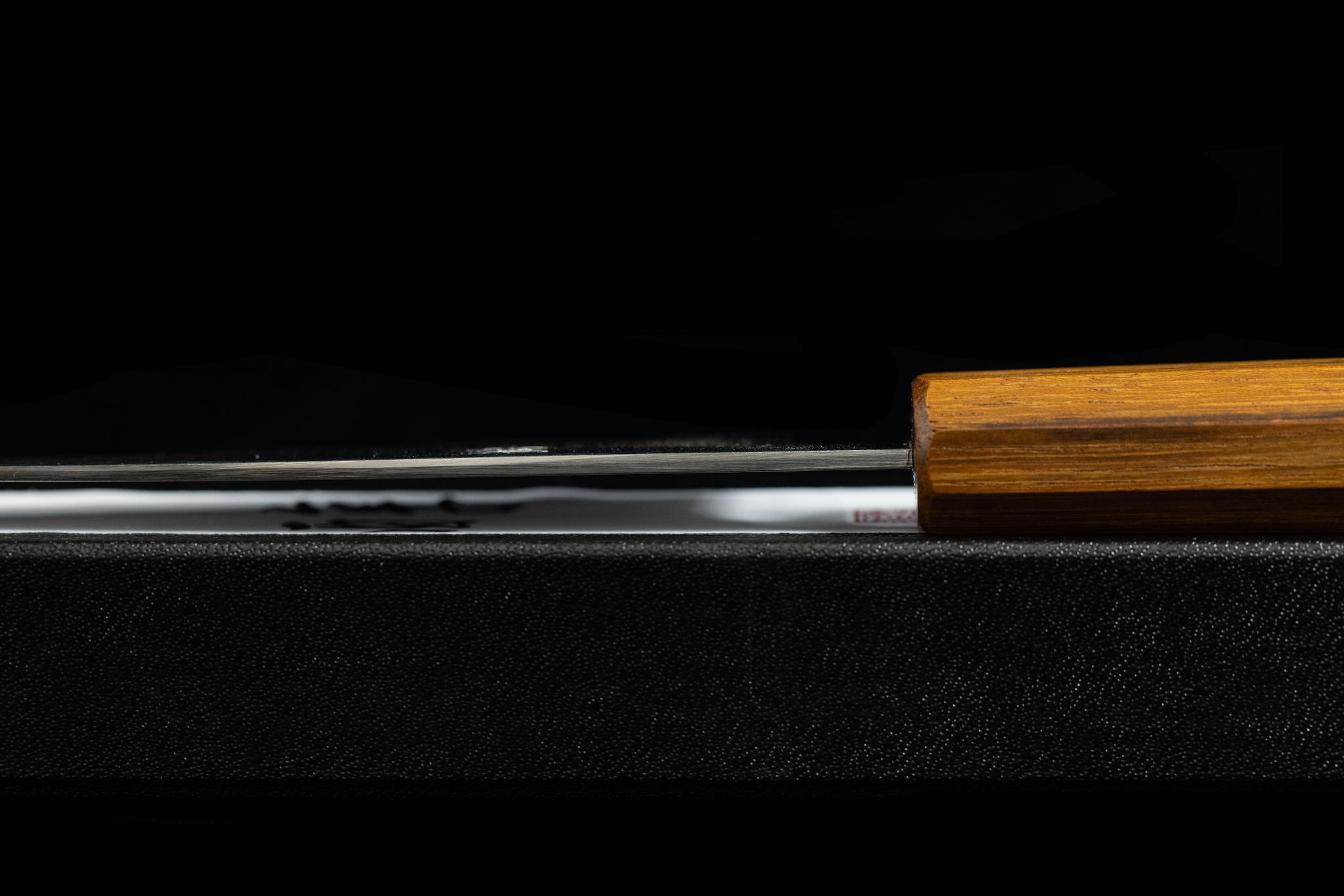 Jun 115mm Stainless Wa-Petty with Borneo Ironwood Handle