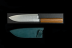 Jun 165mm Stainless Wa-Santoku with Borneo Ironwood Handle