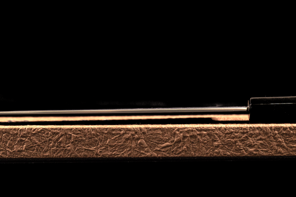 Gesshin Ittetsu 240mm White #2 Honyaki Wa-Sujihiki with Ebony Handle