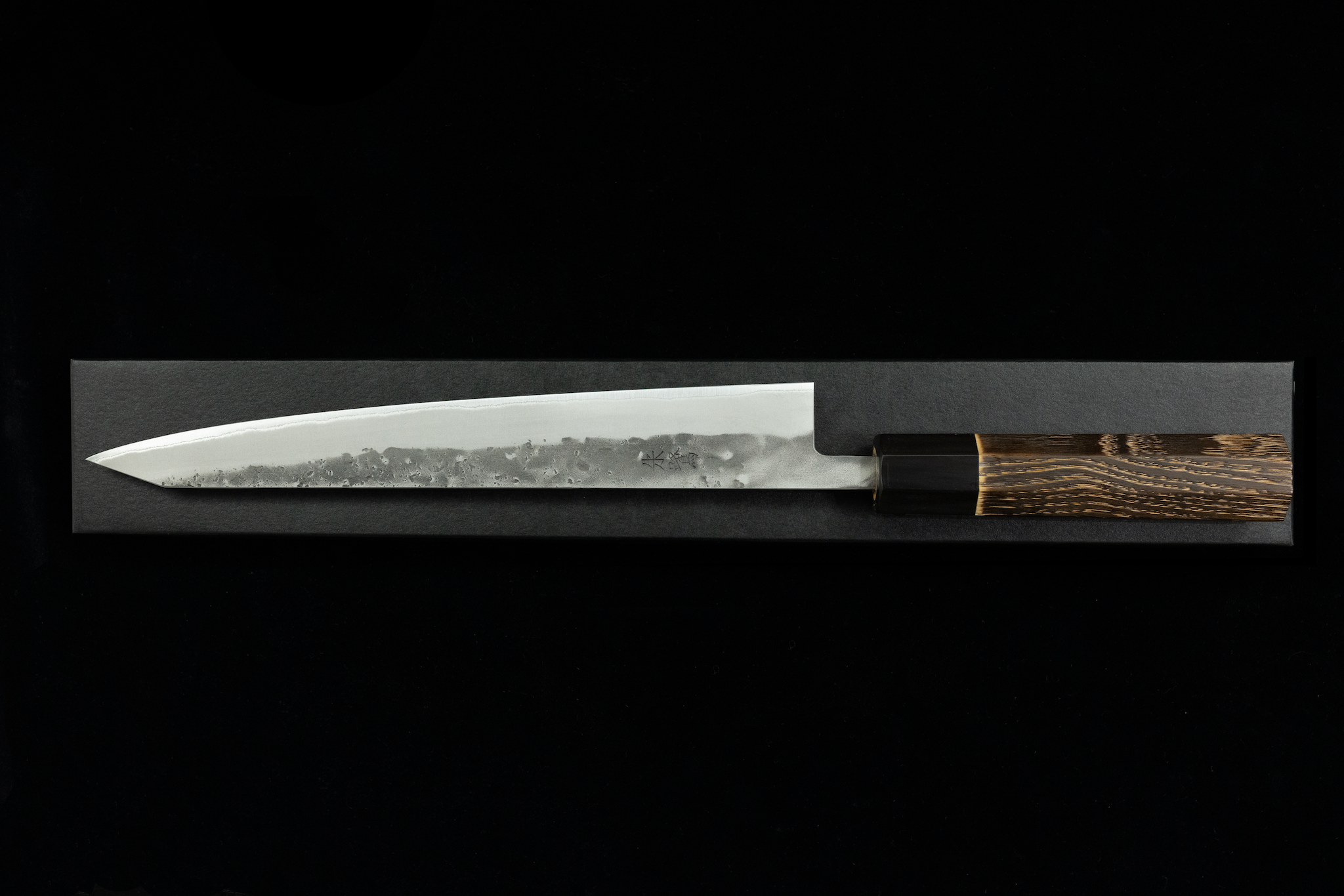 Toki 270mm Stainless Clad Blue #2 Nashiji Wa-Sujihiki
