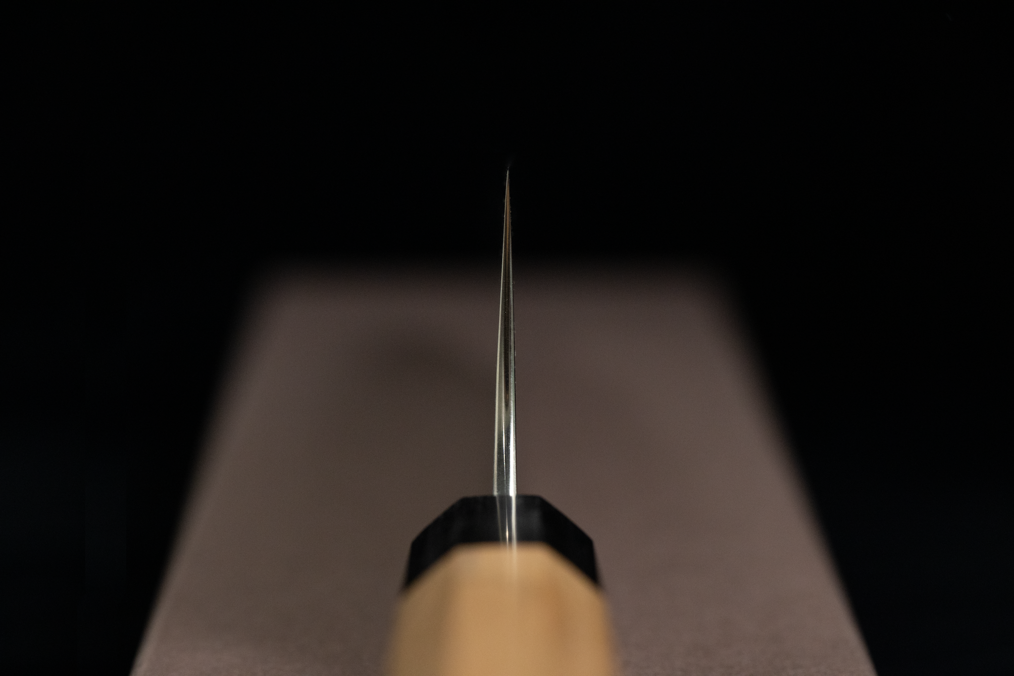 Yoshimi Echizen 240mm Stainless Clad White #2 Migaki Wa-Gyuto