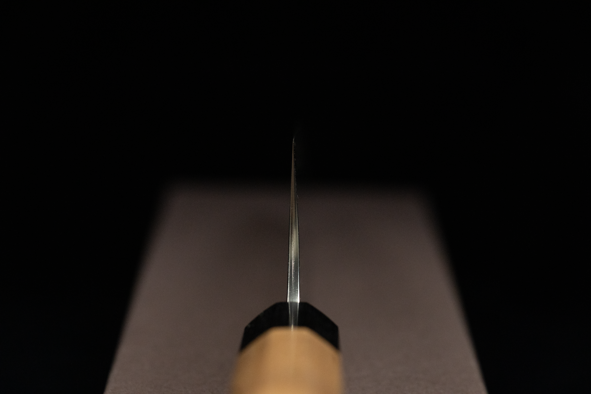 Yoshimi Echizen 210mm Stainless Clad White #2 Migaki Wa-Gyuto