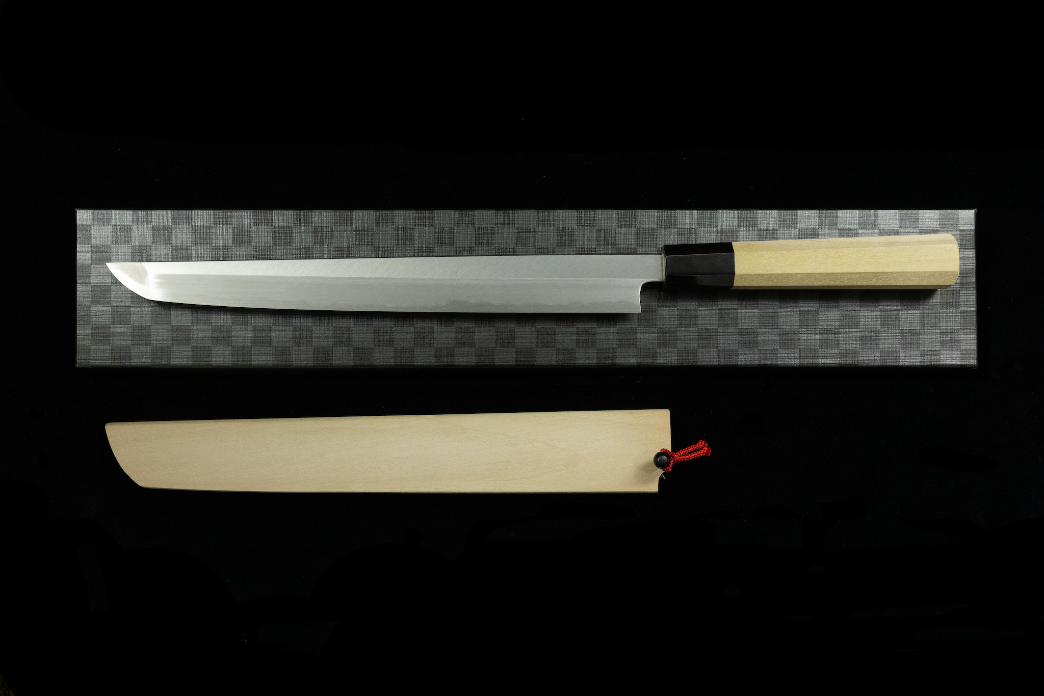 Gesshin Kagekiyo 270mm White #2 Shinogi-Ari Sakimaru Takobiki