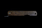 Kurouchi Folding Knife - Copper Patina Handle