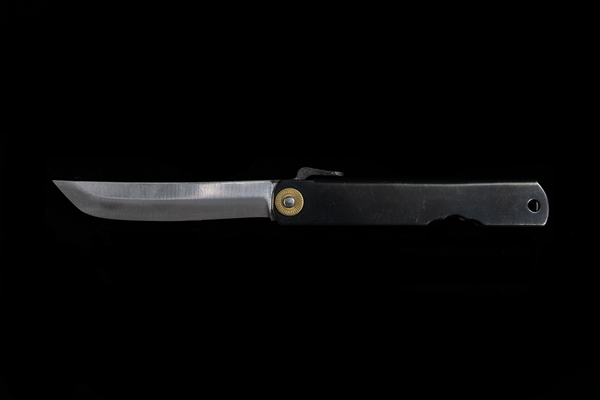 Kensaki Folding Knife - Black Handle