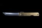 Kensaki Folding Knife - Brass Handle