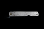 Kurouchi Folding Knife - Silver Patina Handle
