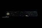Folding Knife - Black Watersplash Handle