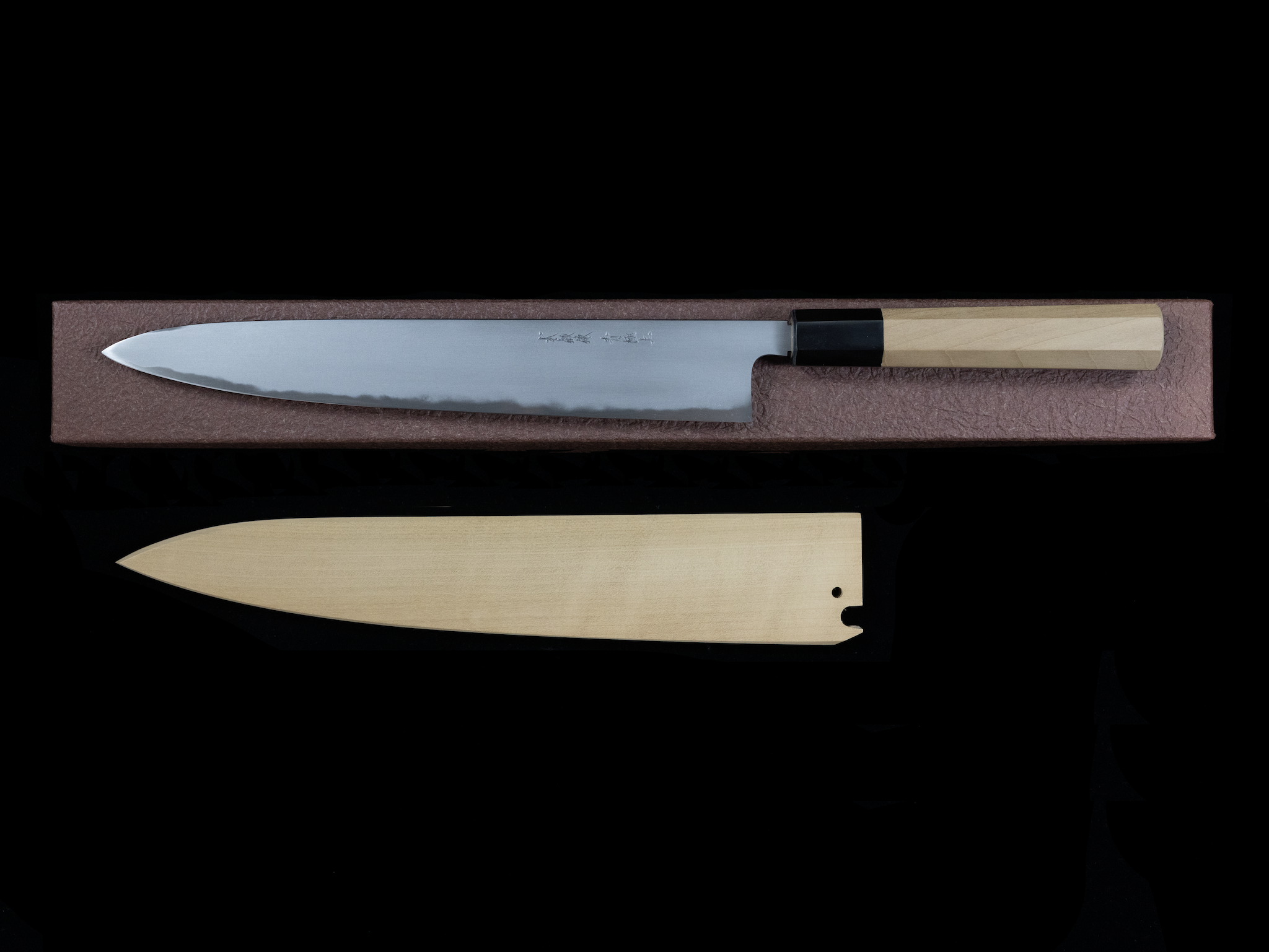 Gesshin Ittetsu 270mm Blue #2 Hon-Kasumi Wa-Sujihiki