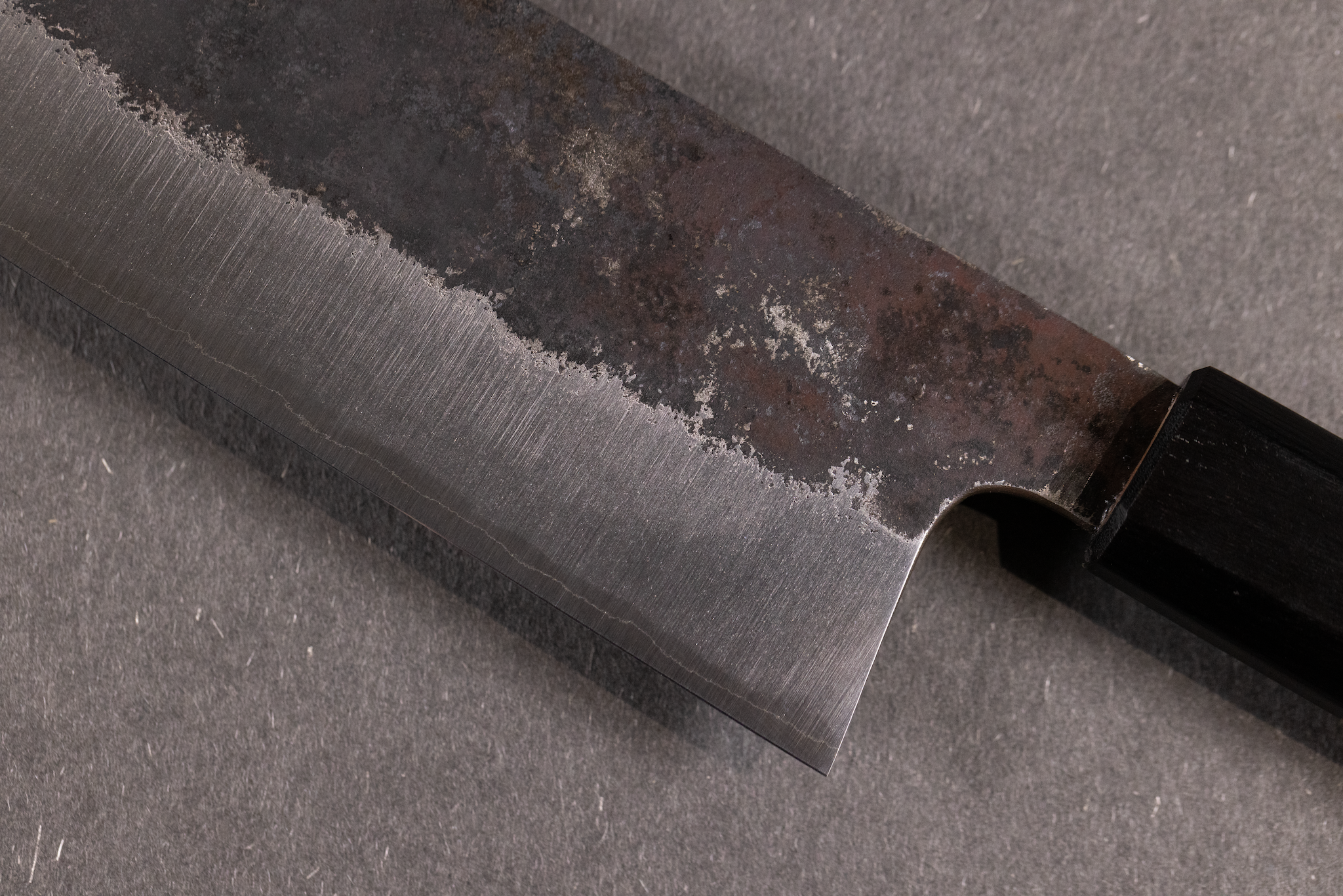 Asano Kajiya 180mm Stainless Clad White #1 Wa-Nakiri
