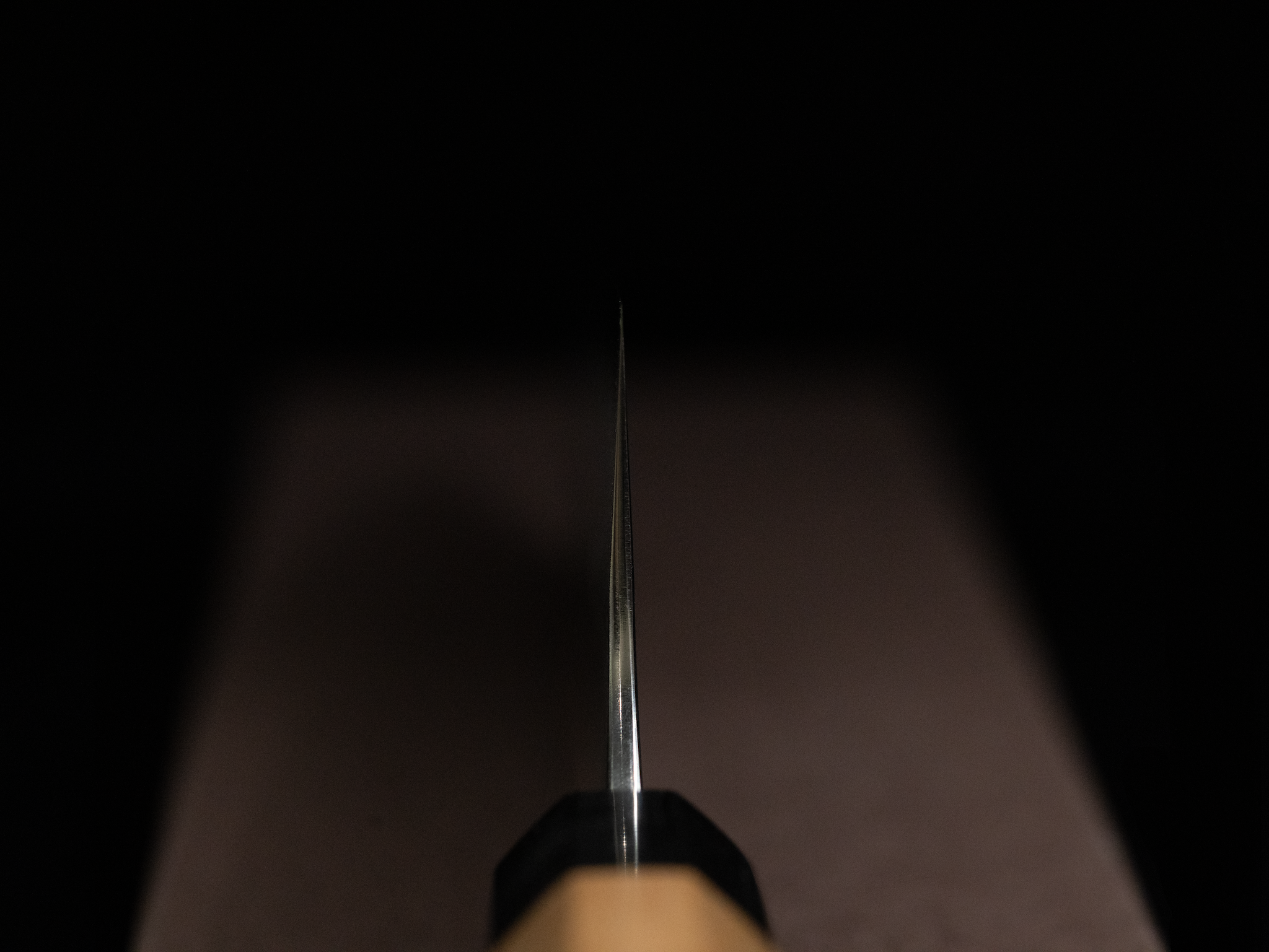 Yoshimi Echizen 240mm Stainless Clad Blue Super V-Hammered Wa-Gyuto