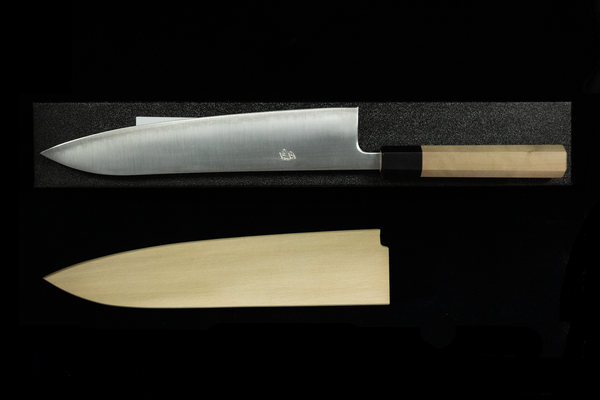Ikazuchi 240mm Stainless Clad Blue Super Wa-Gyuto