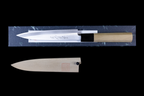 Gesshin Uraku 150mm Stainless Clad HAP40 Wa-Petty