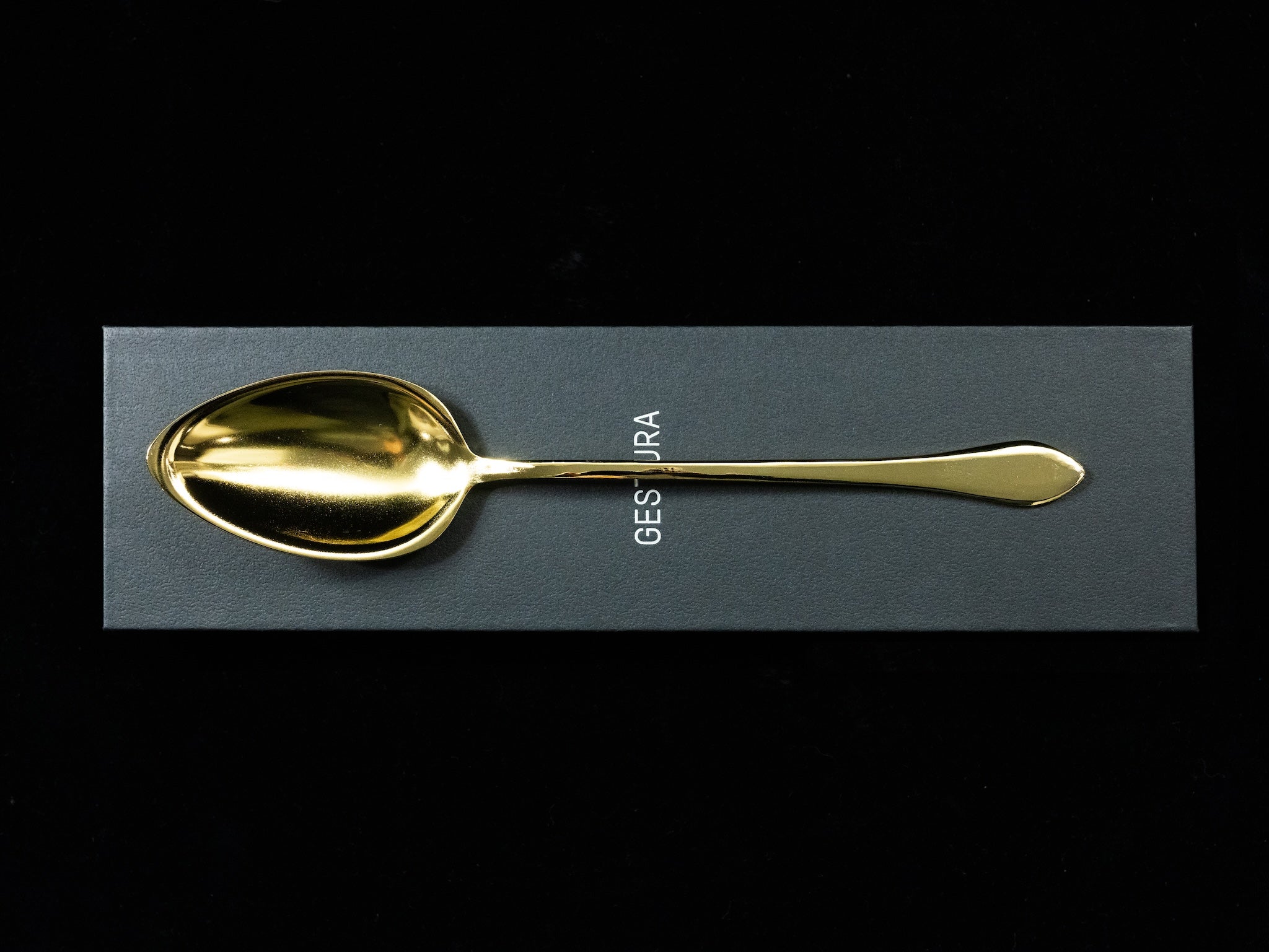 Gestura 01 Gold Solid Spoon