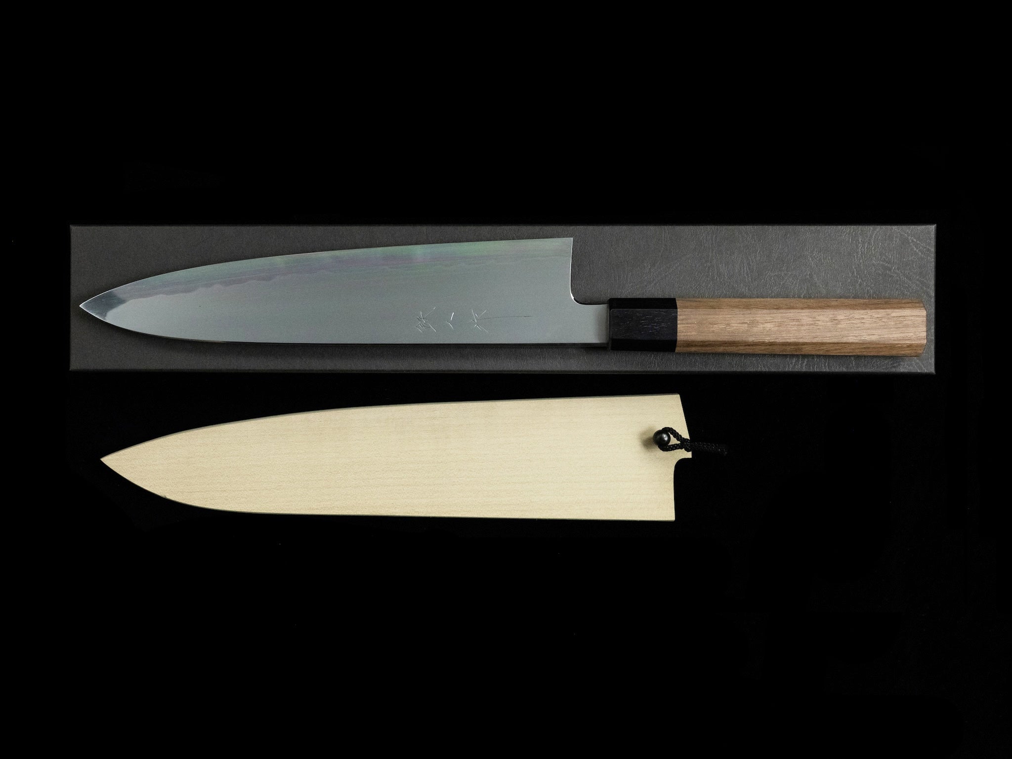Tetsujin 240mm Blue #2 Wa-Gyuto - Tatsutogi