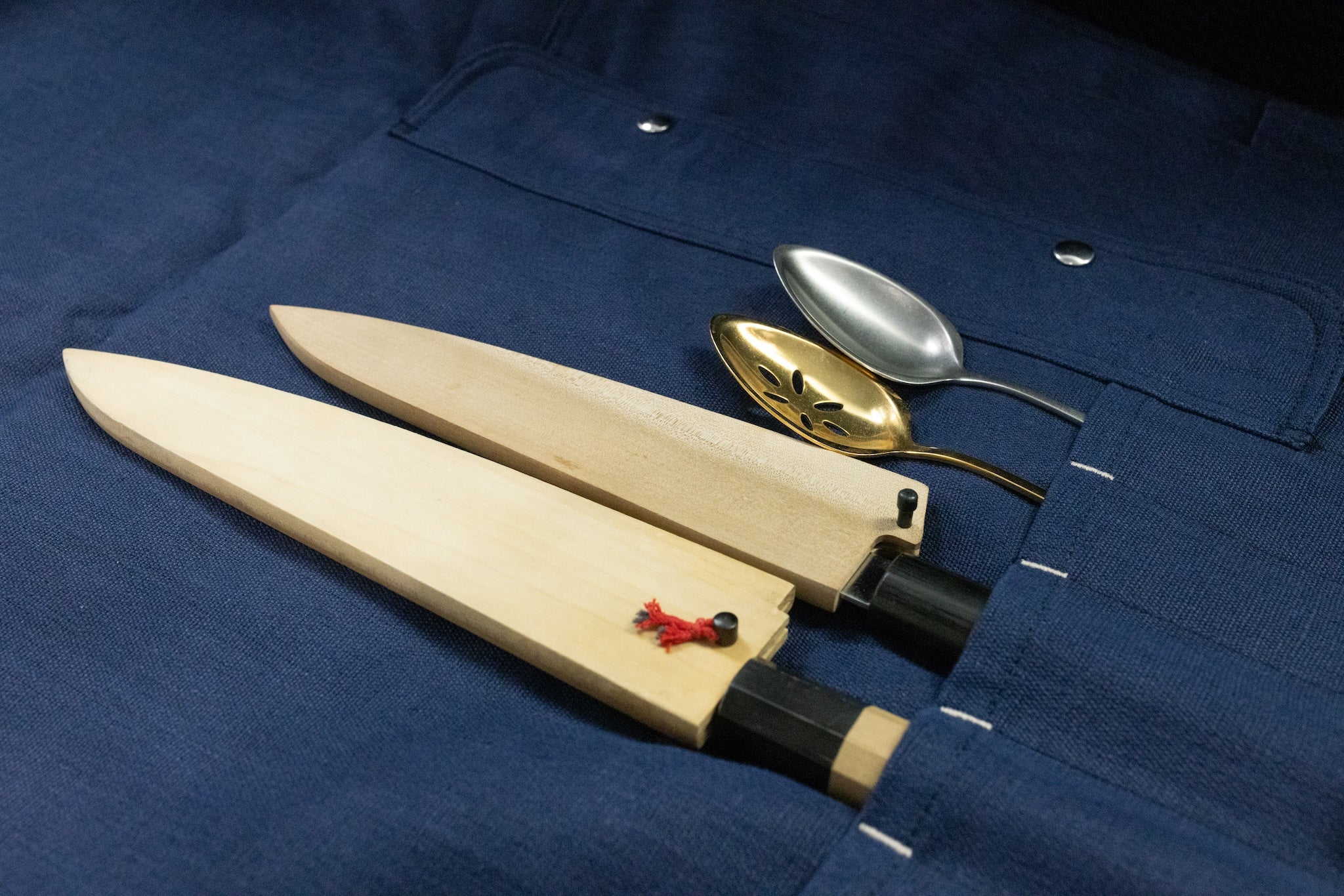 White Bark Workwear x JKI Knife Roll
