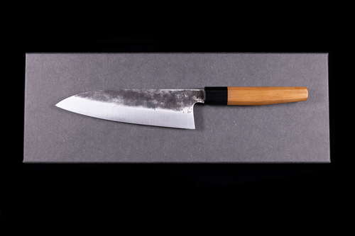 Asano Kajiya 185mm Stainless Clad White #1 Wa-Gyutoku
