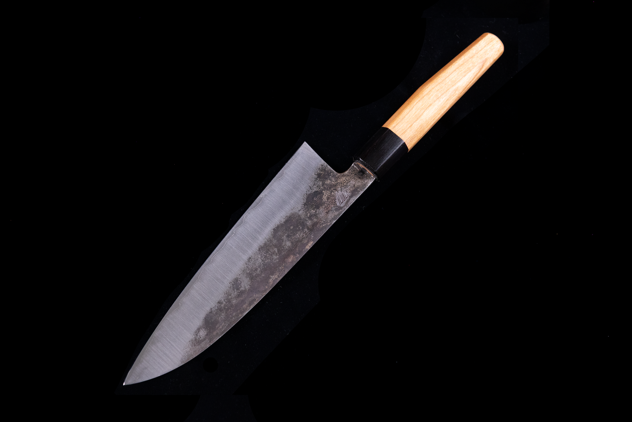 Asano Kajiya 200mm Stainless Clad White #1 Wa-Santoku
