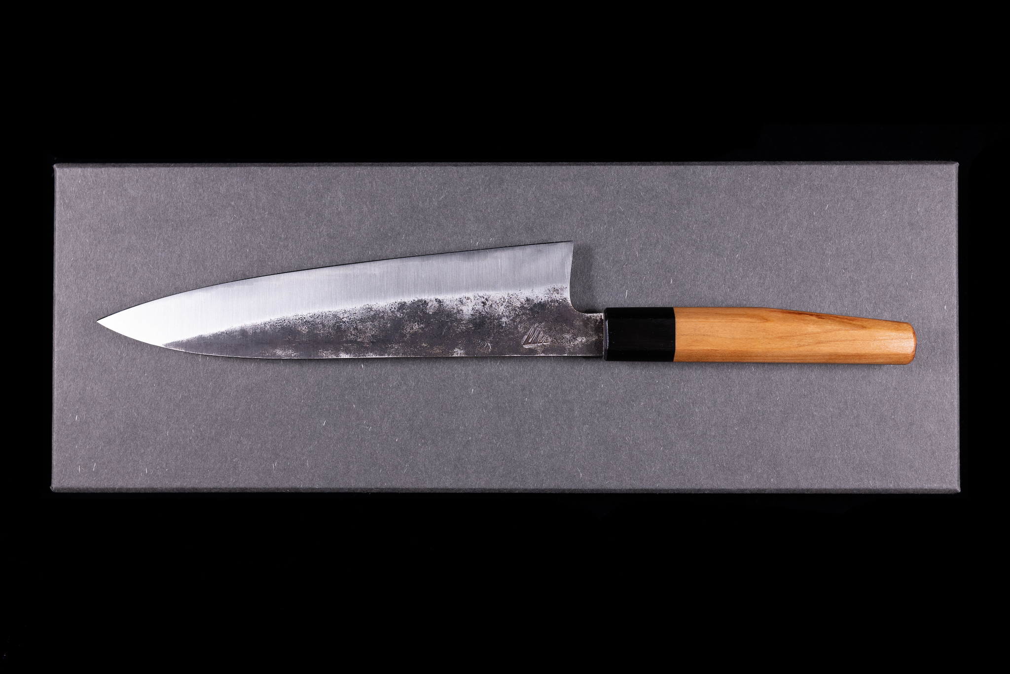 Asano Kajiya 210mm Stainless Clad White #1 Wa-Gyuto