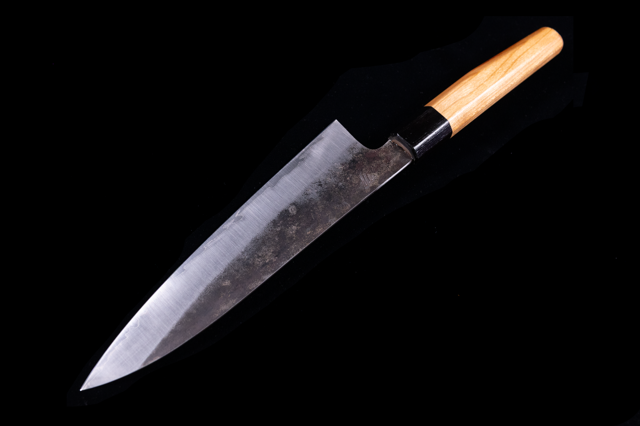 Asano Kajiya 210mm Stainless Clad White #1 Wa-Gyuto