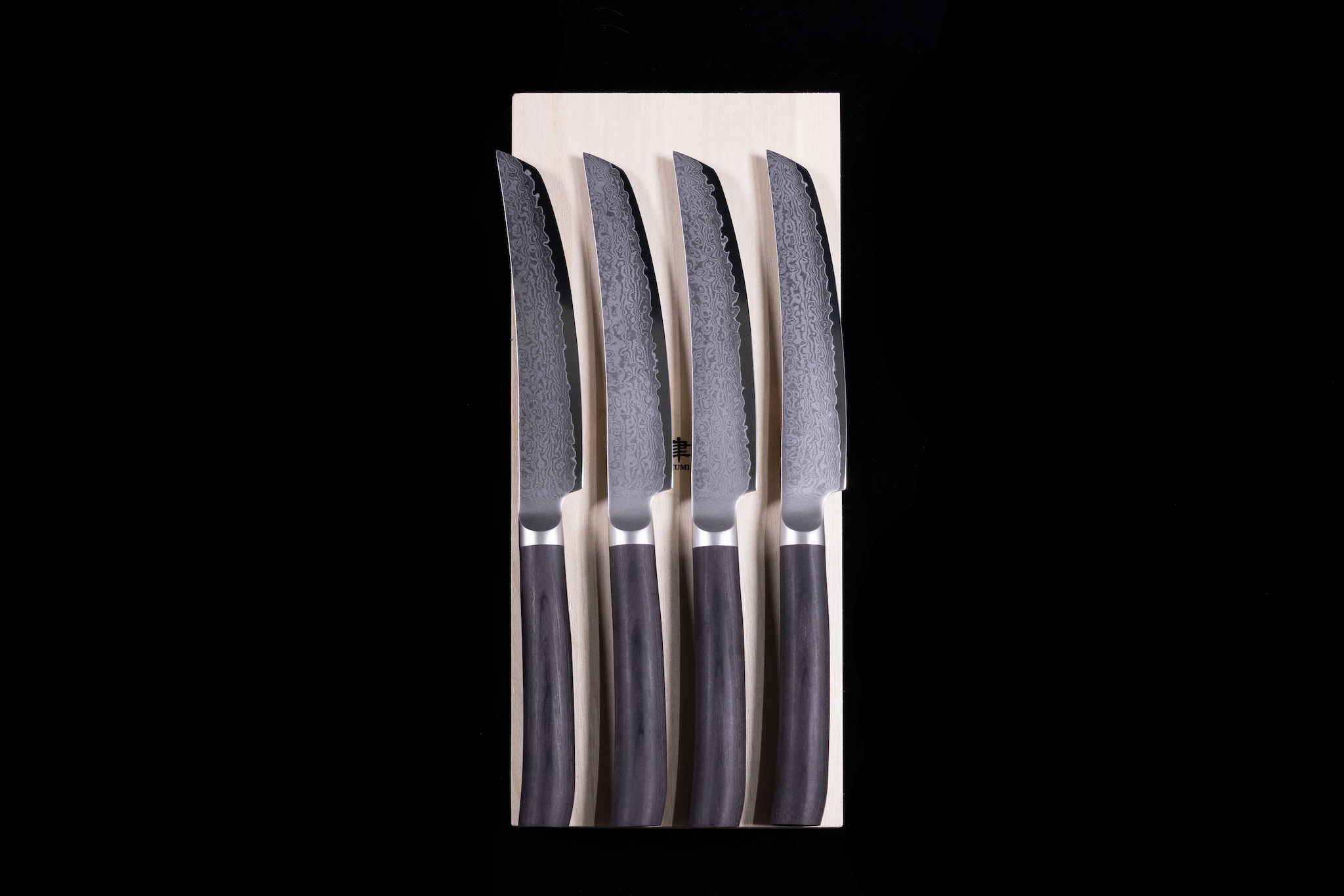 Damascus Steak Knife Set