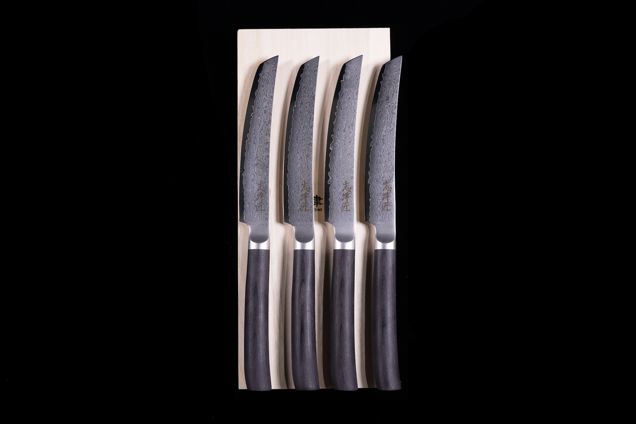 Damascus Steak Knife Set