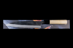 Zakuri 200mm Blue #1 Kurouchi Sabaki Bocho