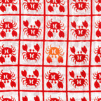 Tenugui - Kani Checkered (Crabs)