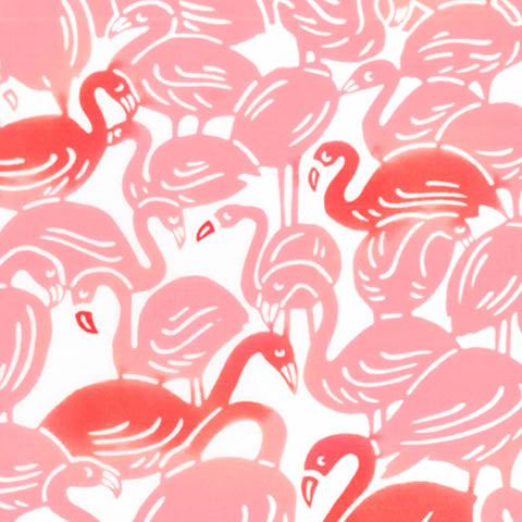 Tenugui - Flamingo