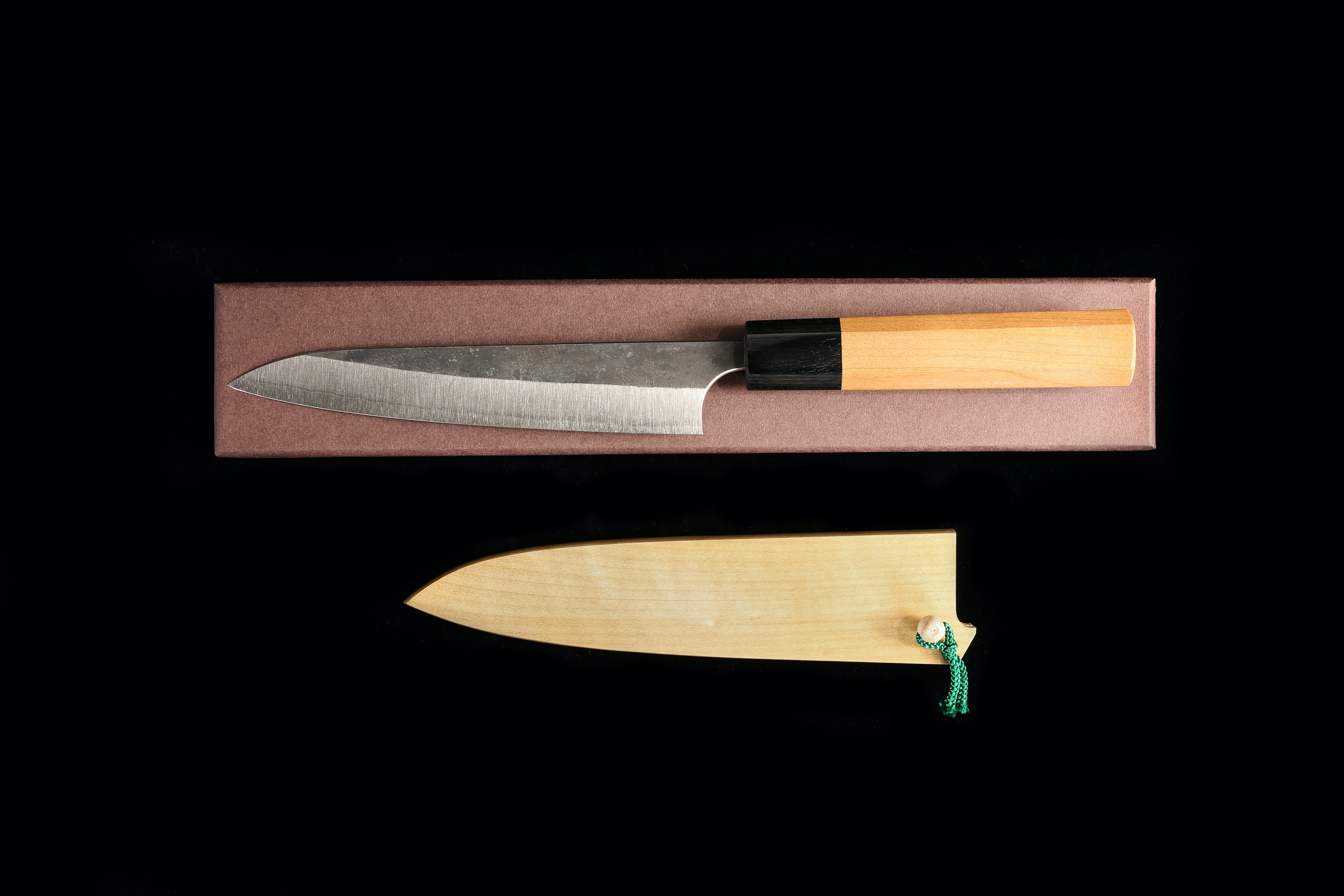 Yoshimi Echizen 150mm Stainless Clad Blue Super Kurouchi Wa-Petty
