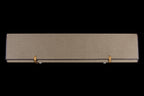 Gen 150mm Kurouchi Santoku box, closed, viewed from above