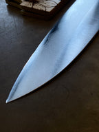 Instagram Special - Yoshimi Echizen 240mm Stainless Clad White #2 Migaki Wa-Gyuto