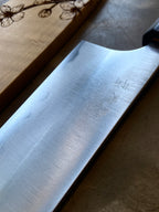 Instagram Special - Yoshimi Echizen 240mm Stainless Clad White #2 Migaki Wa-Gyuto