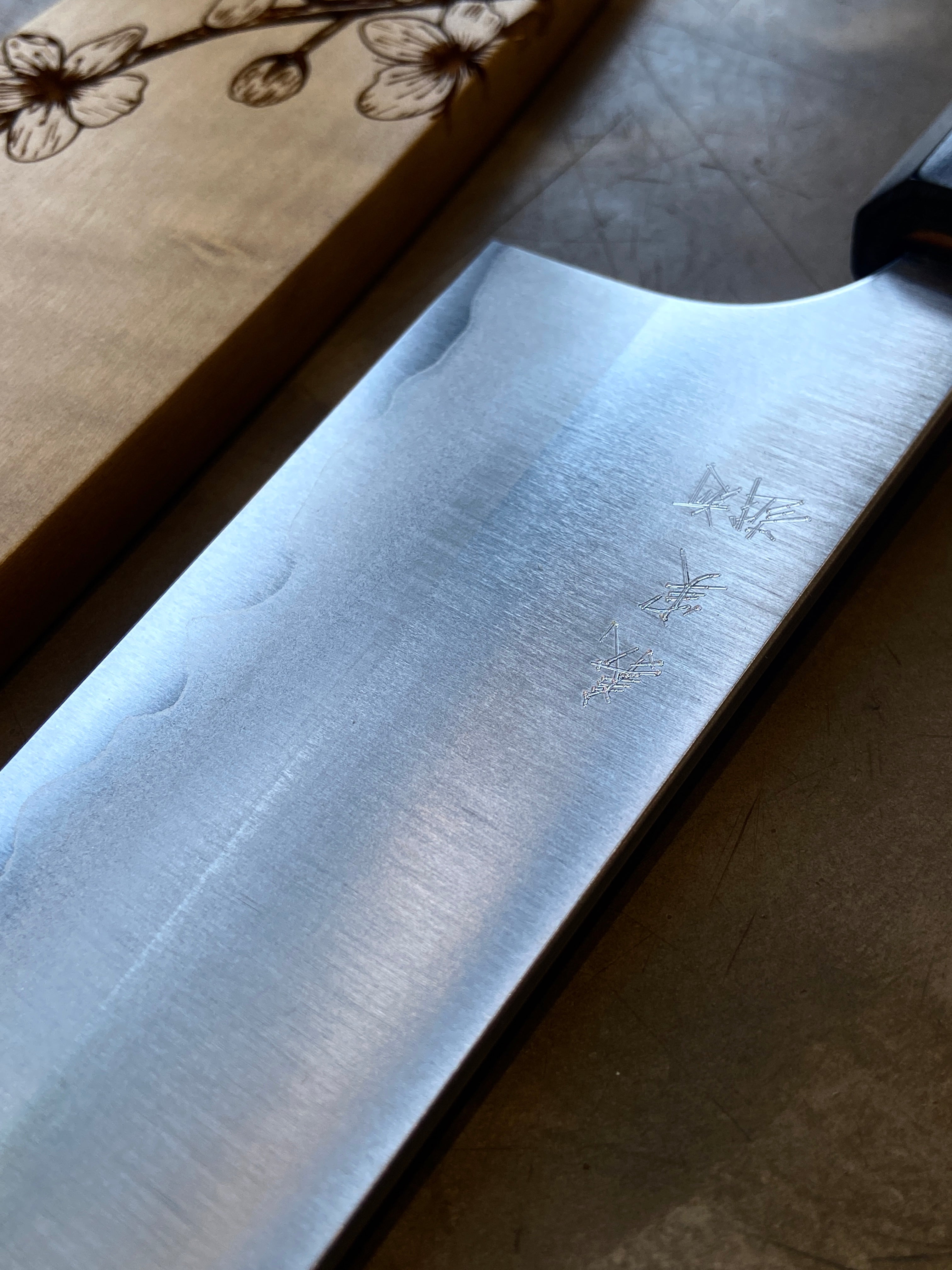 Instagram Special - Yoshimi Echizen 240mm Stainless Clad White #2 Migaki Wa-Gyuto