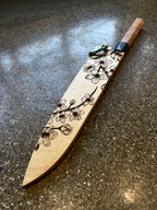 Instagram Special - Yoshimi Echizen 240mm Stainless Clad White #2 Migaki Wa-Gyuto