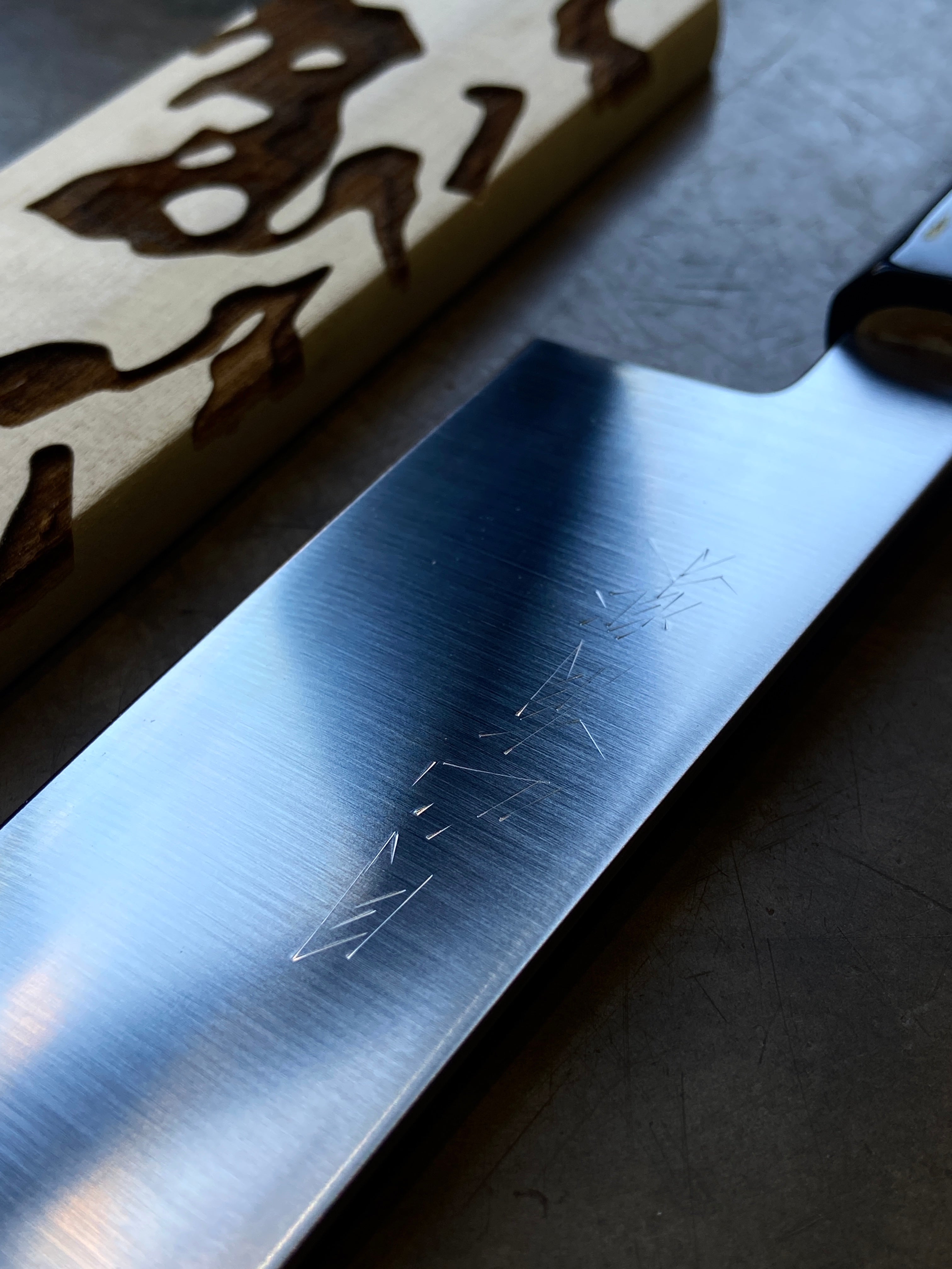 Instagram Special - Gesshin Uraku 240mm VG1 Wa-Gyuto