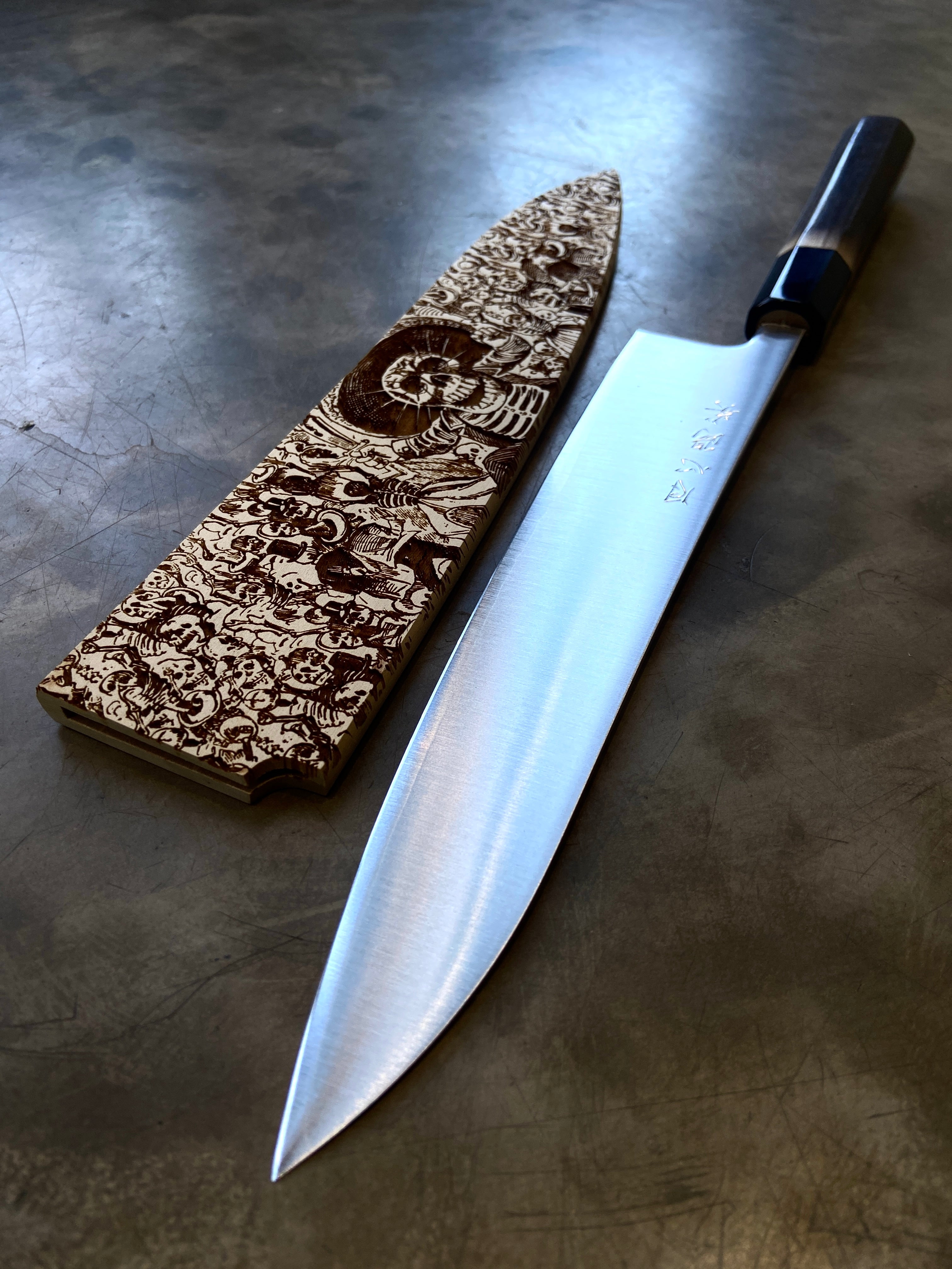 Instagram Special - Gesshin Kagero 240mm Wa-Gyuto