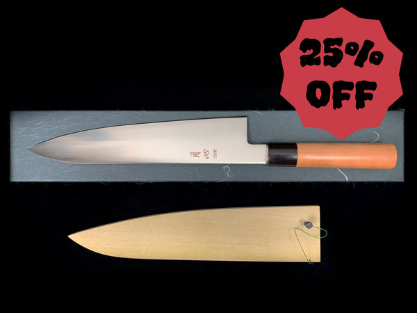 Gesshin Stainless 240mm Wa-Gyuto