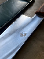 Jun 210mm Stainless Wa-Gyuto with Borneo Ironwood Handle