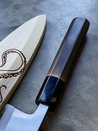 Instagram Special - Gesshin Uraku 240mm White #2 Mioroshi Deba
