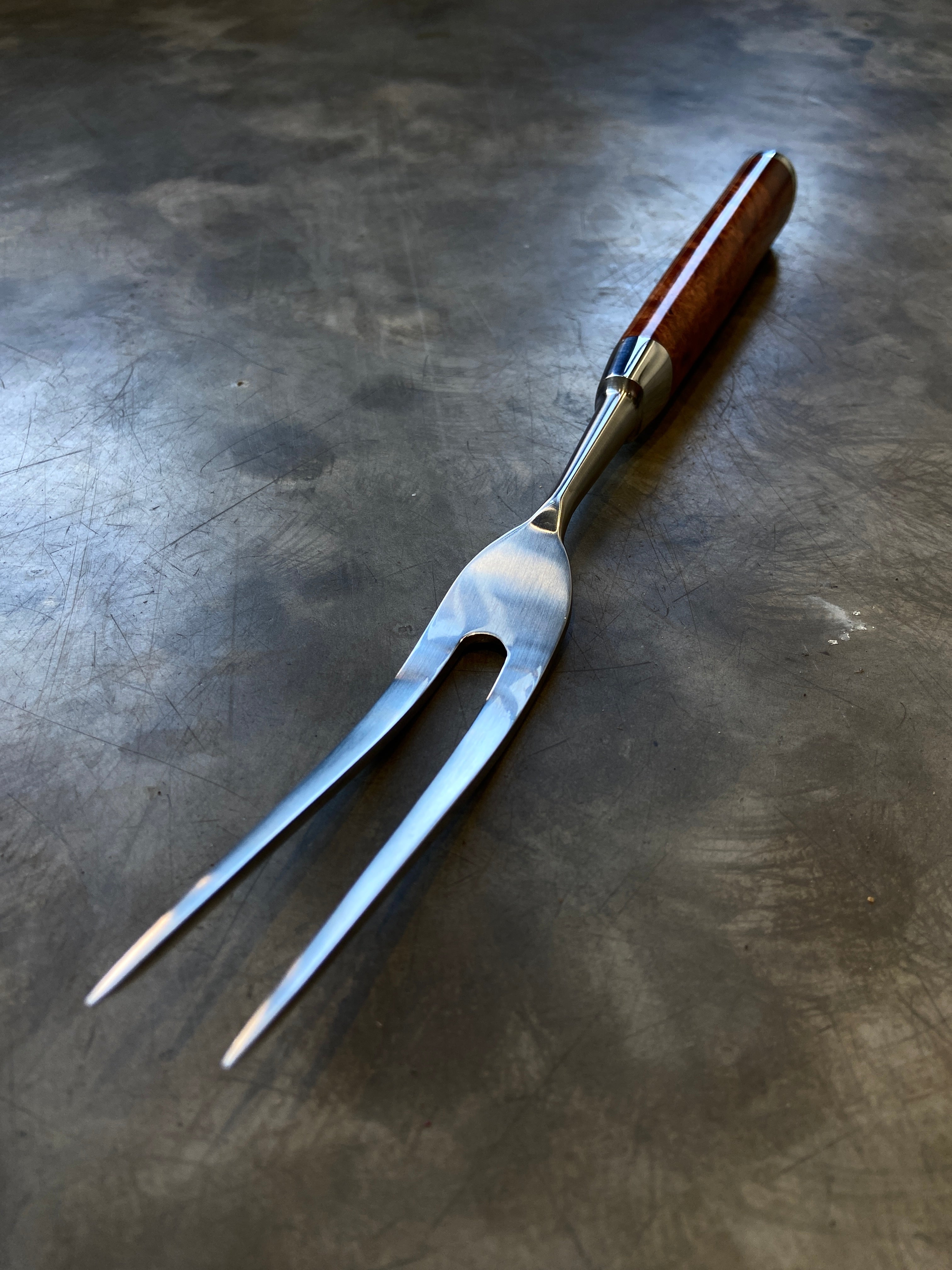 Ryusen 290mm Carving Fork with Karin Handle