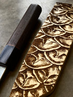 Instagram Special - Yoshimi Echizen 165mm Stainless Clad White #2 Migaki Santoku