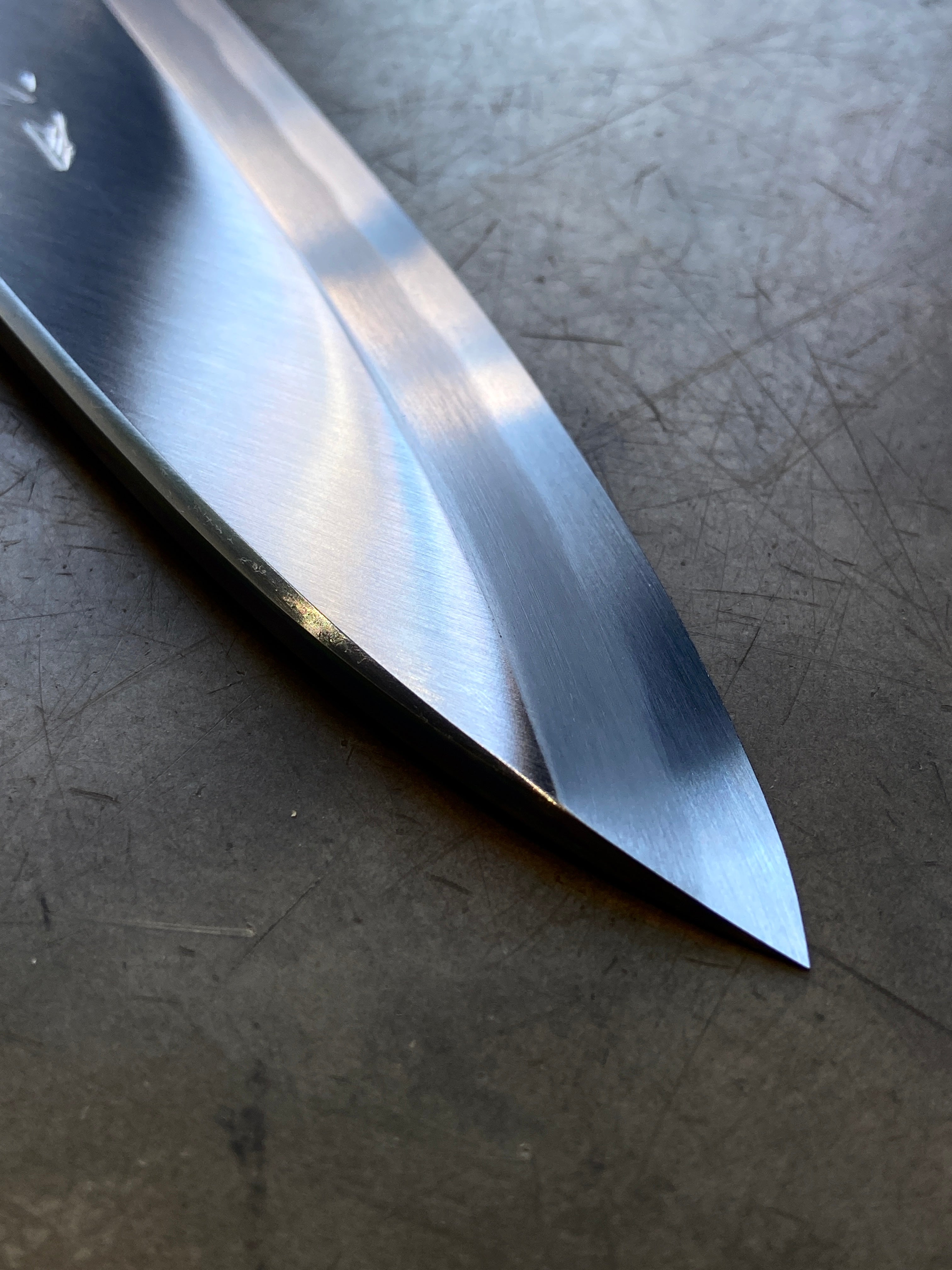 Gesshin Kagekiyo 180mm Blue #1 Left-Handed Deba