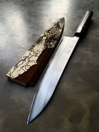 Instagram Special - Ikazuchi 240mm Stainless Clad White #1 Wa-Gyuto ver. 2